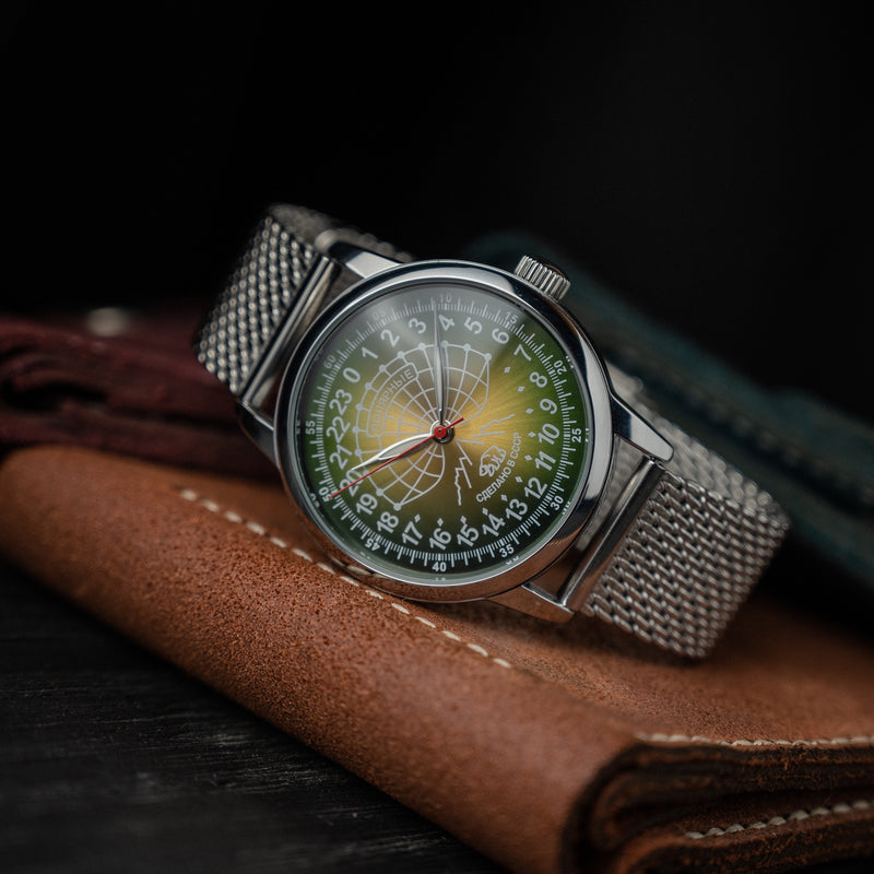 24 Hours Men's vintage Automatic wrist watch Antarctic Polar 1980s