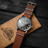 Vintage mens wrist watch Pobeda 1-MChZ 1950s
