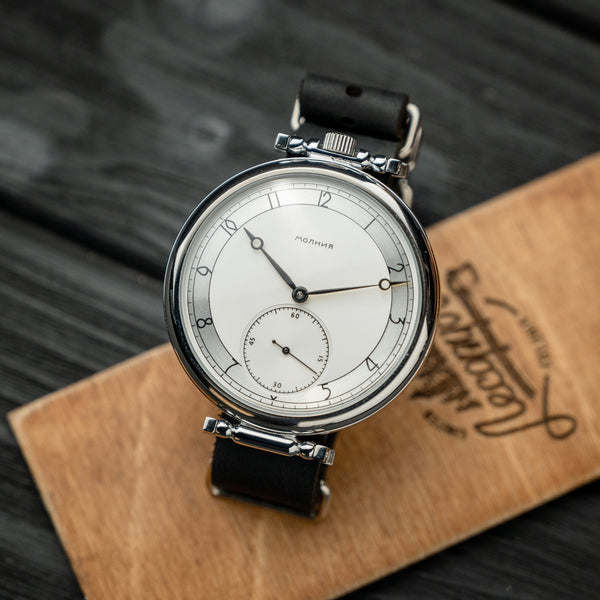 Molnija - VERY Rare vintage USSR mens wrist watch 1980s